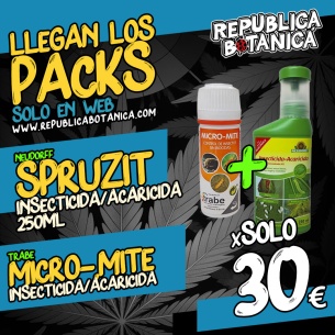 Pack insecticidas para interior | Neudorff Spruzit + Trabe Micro-Mite