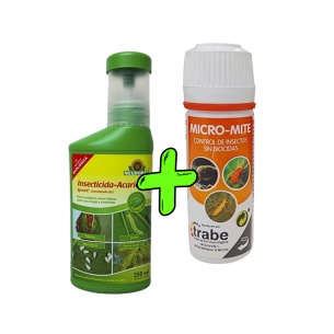 Pack insecticidas para interior | Neudorff Spruzit + Trabe Micro-Mite 2