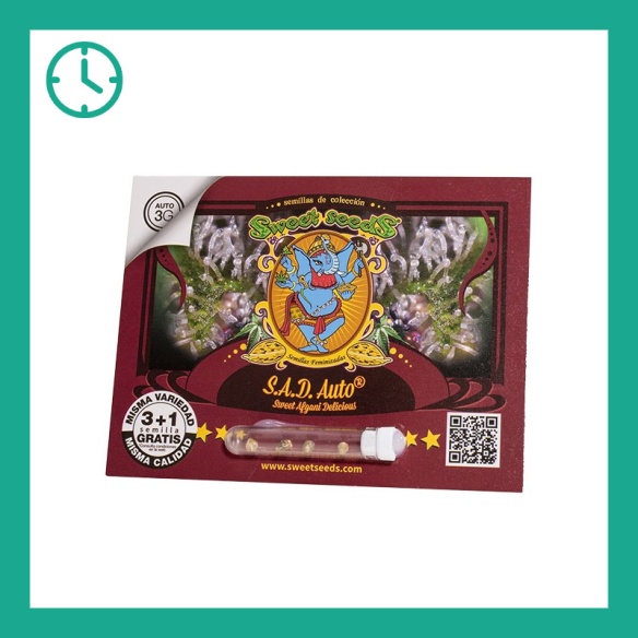 Semillas S.A.D Sweet Afgani Delicious Auto de Sweet Seeds