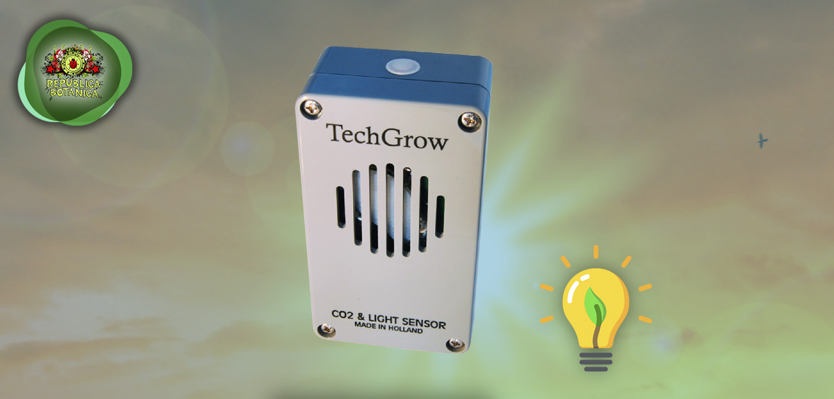El sensor de Co2 y luz S-2 de TechGrow es un medidor excelente para salas de cultivos