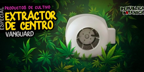 Extractor Centro Vanguard: ventilación eficiente para mantener un clima estable en cultivo interior